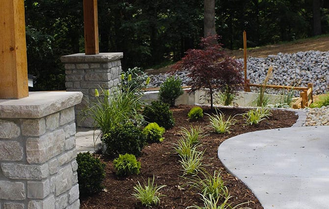 mulch and rock landscaping services near chatham illinois