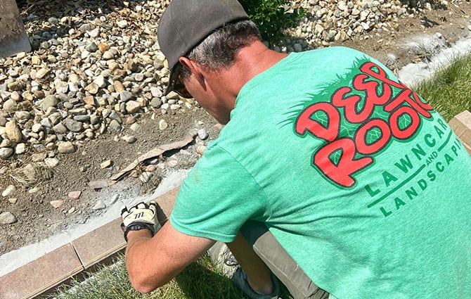 stone edging services chatham illinois