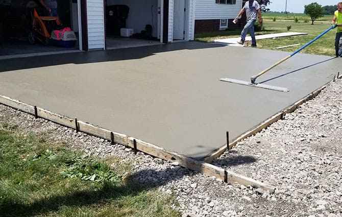 concrete driveway installation services near chatham illinois