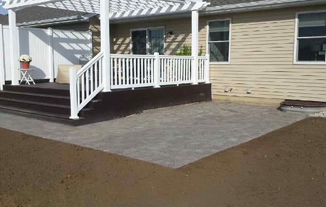 stone paver patio chatham il