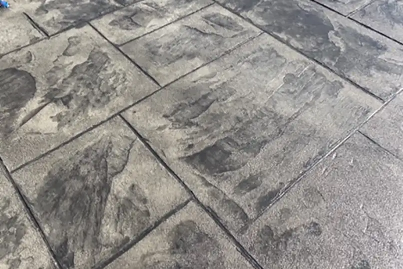 residential stamped concrete patio installation professionals near chatham illinois